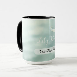 Lily Hope Curve Mug Custom Mok