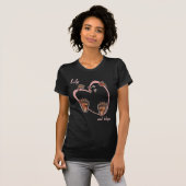 Lily Hope Paw Print T-shirt (Voorkant volledig)