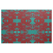 Lily in Augusta en Rode Stof (Fat Quarter)