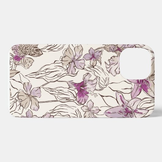 Lily iPhone Hoesje iPhone 13 Hoesje (Achterkant horizontaal)