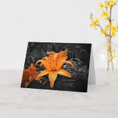 Lily, kaart (Gele Bloem)