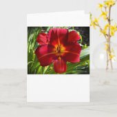 Lily, kaart (Gele Bloem)