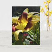 Lily, kaart (Gele Bloem)