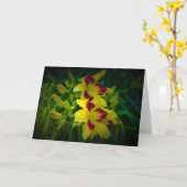 Lily, kaart (Gele Bloem)