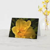 Lily, kaart (Gele Bloem)