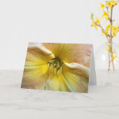 Lily, kaart (Gele Bloem)