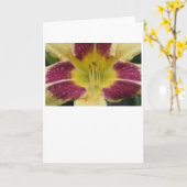 Lily, kaart (Gele Bloem)