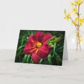 Lily, kaart (Gele Bloem)