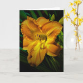 Lily, kaart (Gele Bloem)