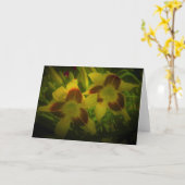 Lily, kaart (Gele Bloem)
