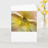 Lily, kaart (Gele Bloem)