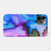 Lily Lake Abstracte Waterverf Case-Mate iPhone Case (Achterkant (horizontaal))