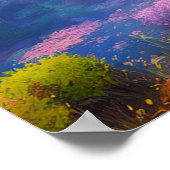 Lily Lake, Haven van Roze Beauty Poster (Hoek)