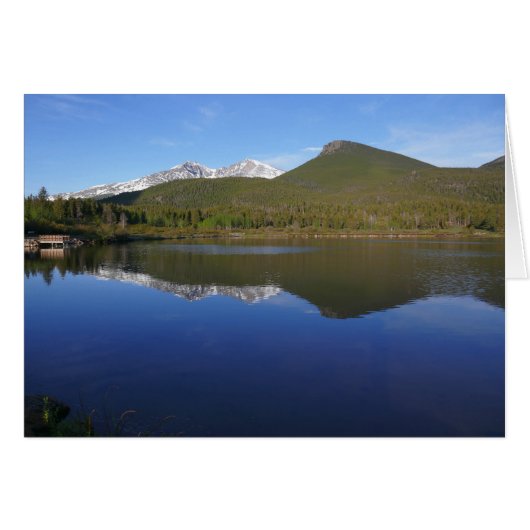 Lily Lake in het Rocky Mountain National Park (Voorkant Horizontaal)