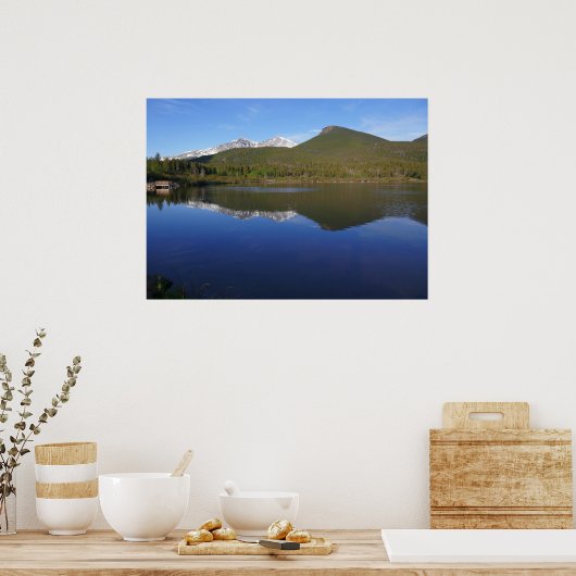 Lily Lake Poster (Keuken)