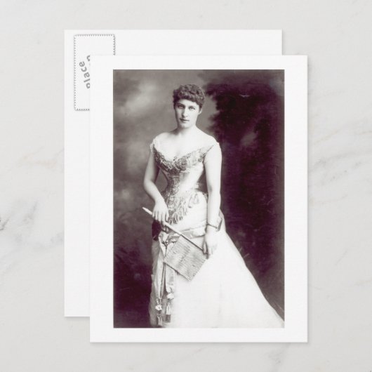 Lily Langtry (1853-1929) treedt op bij Haymark Briefkaart (Voorkant / Achterkant)