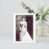 Lily Langtry (1853-1929) treedt op bij Haymark Briefkaart (Staand voorkant)