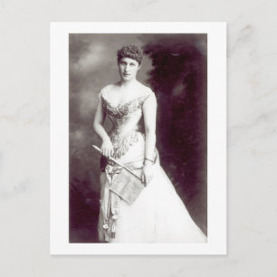 Lily Langtry (1853-1929) treedt op bij Haymark Briefkaart