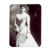 Lily Langtry (1853-1929) treedt op bij Haymark Magneet (Verticaal)