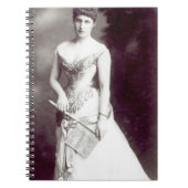 Lily Langtry (1853-1929) treedt op bij Haymark Notitieboek (Voorkant)