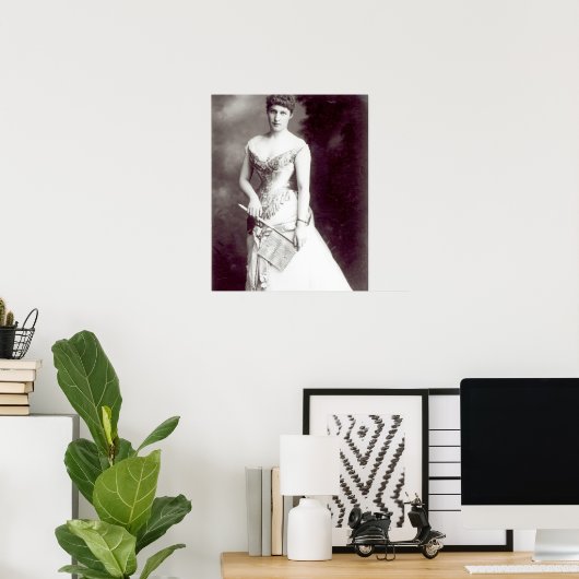 Lily Langtry (1853-1929) treedt op bij Haymark Poster (Thuiskantoor)