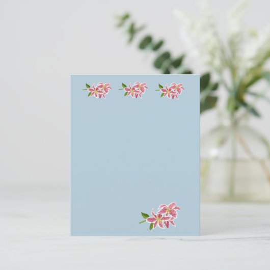 Lily Letter (Staand voorkant)