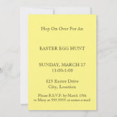 Lily Lilies Geel Lint Kaart (Achterkant)