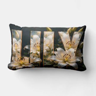 Lily Luxe Botanische Bloemendecoratie Kussen