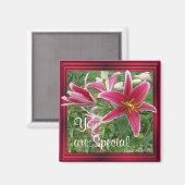 Lily Magnet-aanpassen Magneet (Voorkant / Achterkant)