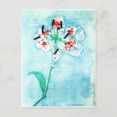 Lily, mooi schilderij van Piet Mondrian Briefkaart (Voorkant)