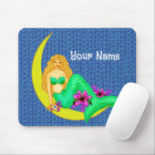 Lily Moon Mermaid mousepad Muismat (Met muis)