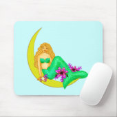 Lily Moon Mermaid mousepad Muismat (Met muis)