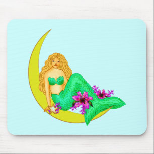 Lily Moon Mermaid mousepad Muismat