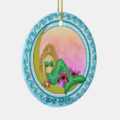 Lily Moon Zeemeermin Keramisch Ornament (Rechts)