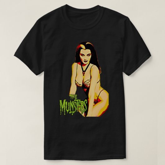 LILY MUNSTER POP T-SHIRT (Design voorkant)