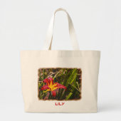 Lily na de regen grote tote bag (Voorkant)