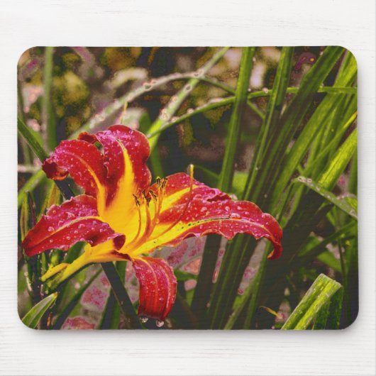 Lily na de regen muismat (Voorkant)