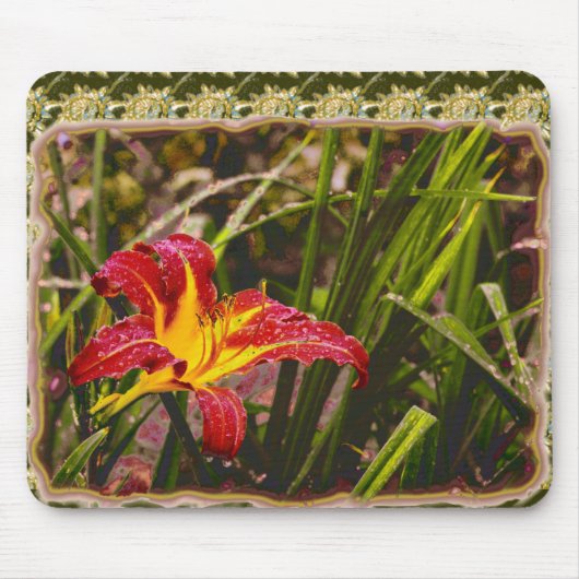 Lily na de regen muismat (Voorkant)