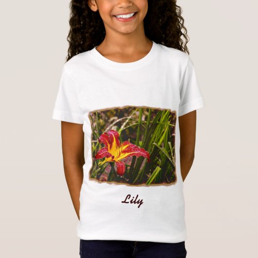 Lily na de regen t-shirt (Voorkant)