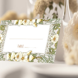 Lily Name Kaarten Wedding Table  Art Nouveau