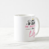 Lily natuurlijk ben ik Geweldige naam Koffiemok (Voorkant rechts)