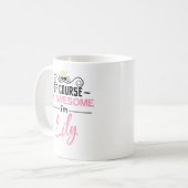 Lily natuurlijk ben ik Geweldige naam Koffiemok (Voorkant links)