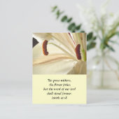 Lily of Light Briefkaart (Staand voorkant)