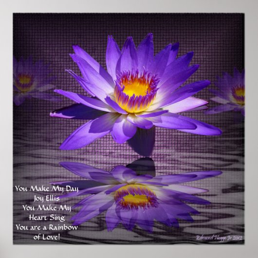 Lily of Love. Poster (Voorkant)