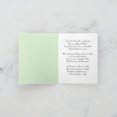 Lily of the Valley 25th Anniversary Kaart (Binnen)