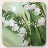 LILY OF THE VALLEY BIER ONDERZETTER (Voorkant)