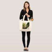 Lily of the Valley Bride's Bag Grote Tote Bag (Voorkant (model))