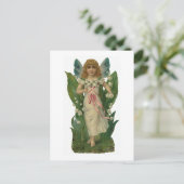 "Lily of the Valley"  Briefkaart (Staand voorkant)