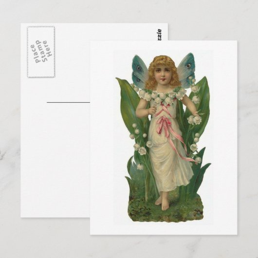 "Lily of the Valley" Briefkaart (Voorkant / Achterkant)