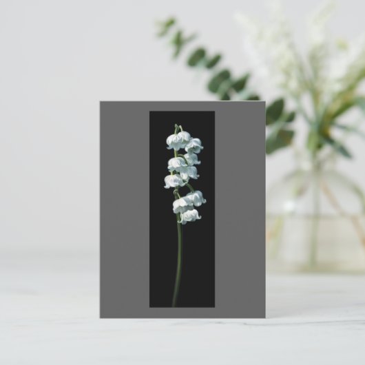 LILY OF THE VALLEY BRIEFKAART (Staand voorkant)